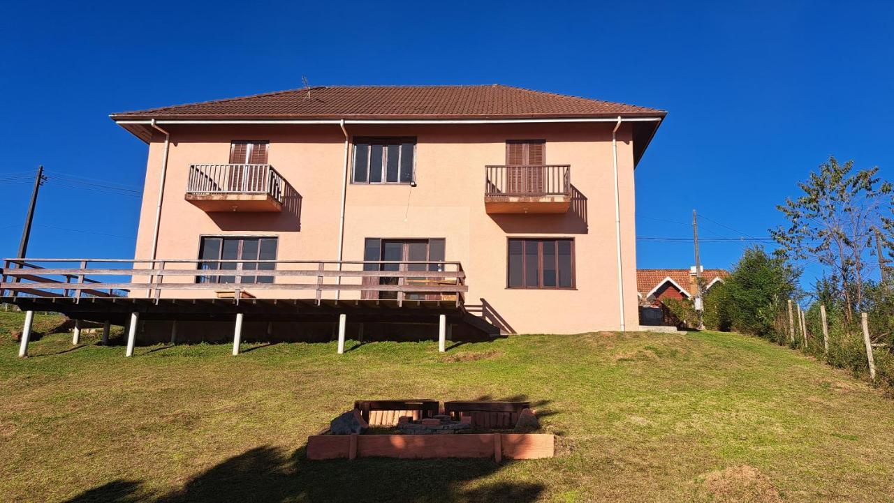 Campos do Jordão Casa Sossego Na Montanhaヴィラ エクステリア 写真